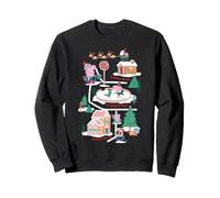 Peppa Pig Christmas Jolly Winter Town Map Sweatshirt