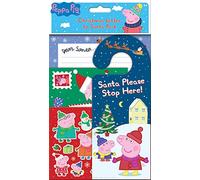 Peppa Pig Christmas Letter to Santa Pack | Also Includes Door Hanger, Stickers, and Envelope | Perfect for Christmas