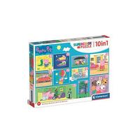 Peppa Pig Clementoni 10-In-1 Bumper Jigsaw Puzzle Pack One Colour