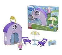 Peppa Pig Club Ice Cream Shop Toy 1 Figure 4 Accessories Carry Handle