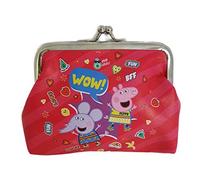 Peppa Pig Coin Purse Pink Red OR Purple (Red)