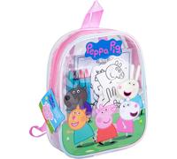 Peppa Pig Colouring Craft Set Backpack Age 3+