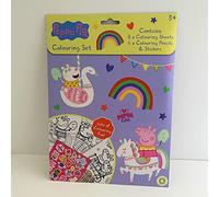 Peppa Pig 3 Piece Colouring Set