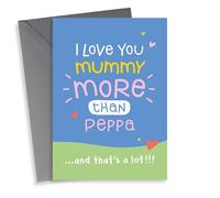 Peppa Pig Cute Mother's Day Card