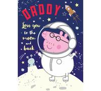 Peppa Pig Daddy Birthday Card