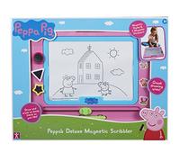 Peppa Pig 07856 Deluxe Magnetic Scribbler Drawing Board Educational Kids Creative Travel Toys Gift for 3 4 5 Year Old