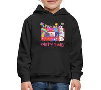 Peppa Pig Design Party Time With Peppa Kids Premium Organic Hoodie