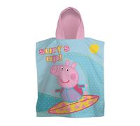 Peppa Pig Diving Hooded Towel In Baby Blue Baby Blue One Size