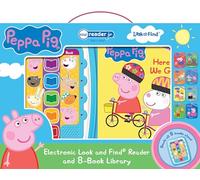 Peppa Pig - Electronic Me Reader Jr and 8 Look and Find Sound Book Library - PI Kids: Me Reader Jr: Electronic Look and Find Reader and 8-Book Library