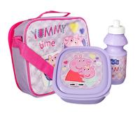 Peppa Pig & Evie Pig 3 Piece Lunch Bag Set