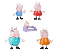 Peppa Pig Family 5 Pack Toy Set