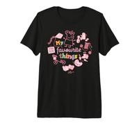 Peppa Pig Favourite Things Collage Tea Paint Kite Classic Premium T-Shirt
