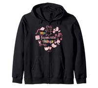 Peppa Pig Favourite Things Collage Tea Paint Kite Classic Zip Hoodie