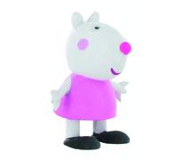 Peppa Pig Figurine Pig Suzy Sheep 6 cm Pink Comansi Y99684