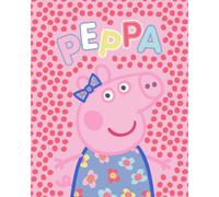 Peppa Pig Fleece Throw Blanket 130 x 160 cm Large