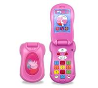 Peppa Pig Flip and Learn Phone - 4 Languages; DK, SE, NO, FI - Lexak for Children 1.5+ Years