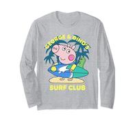 Peppa Pig George and Dino's Surf Club Long Sleeve T-Shirt