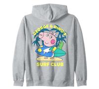 Peppa Pig George And Dino'S Surf Club Zip Hoodie