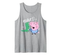 Peppa Pig George Dinosaur Raw Adventure Explore Classic Fun Tank Top