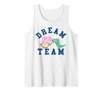 Peppa Pig George Dinosaur Raw Dream Team Classic Adventure Tank Top
