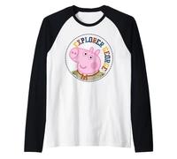 Peppa Pig George Explorer Outdoor Adventure Classic School Raglan Baseball Tee