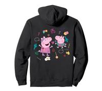 Peppa Pig George Fun Collage Best Sister Brother Classic BFF Pullover Hoodie