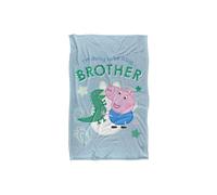 Peppa Pig George Pig Big Brother Silky Touch Super Soft Throw Blanket Multi