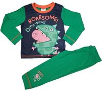 Peppa Pig George Pig Boys Roarsome! Dine-Saw!! Pyjamas Ages 18 Months To 5 Years (4-5 Years) Multicolor