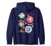 Peppa Pig George Pig Day At The Beach Zip Hoodie