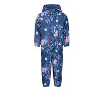Peppa Pig George Pig from, Boys Hooded Puddle Suit with Fleece lining, All in one, George, Blue