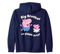Peppa Pig George Pig Giggle Duty Zip Hoodie