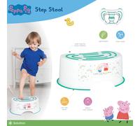 Peppa Pig George Pig Step Stool - Non-Slip Kids Bathroom Step Lightwei