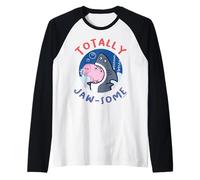Peppa Pig George Totally Jaw-Some Raglan Baseball Tee
