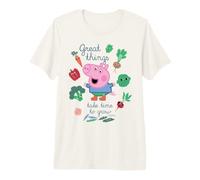 Peppa Pig George Vegetable Garden Spring Fun Classic Friends Premium T-Shirt