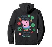 Peppa Pig George Vegetable Garden Spring Fun Classic Friends Pullover Hoodie