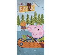 Peppa Pig George's Kayak Towel 140x70 cm 100% Cotton Official Licensed OEKO-TEX Standard 100 Bath & Beach