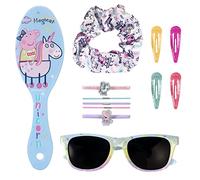 Peppa Pig Girl 12pc Kids Hair Accessories Beauty Set with Carry Case