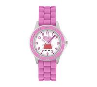 Hasbro Peppa Pig Pink Printed Time Teacher Strap Watch, Pink