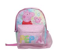 Peppa Pig Girls Backpack | Featuring Baby Evie Print Cute Kids Rucksack for Nursery or Primary School | Gift Pink Toddler Bag