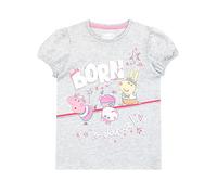 Peppa Pig Girls Ballerina T-Shirt Grey 2-3 Years
