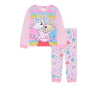 Peppa Pig Girls Bedtime Pyjamas Nightwear featuring, Suzy Sheep and Rebecca Rabbit. Age 12-18 Months
