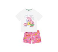 Peppa Pig Girl's Bubbles Short Pyjamas in Pink | Size: 5-6 Years Peppa Pig Pink 5-6 Years