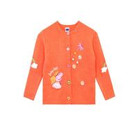 Peppa Pig Girls Cardigan Orange Age 3 to 4 Years