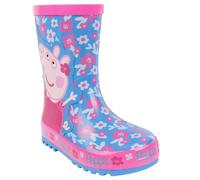 Peppa Pig Girls Flower Wellington Boots