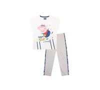 Peppa Pig Girl's Future Star In Training Team GB T-Shirt & Legging Set in White | Size: 3-4 Years Peppa Pig White 3-4 Years