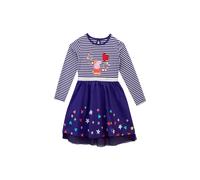 Peppa Pig Girl's It's Magic Glitter Long Sleeve Party Dress in Purple | Size: 7-8 Years Peppa Pig Purple 7-8 Years