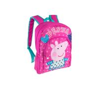 Peppa Pig Girl's Kids Backpack in Pink Peppa Pig Pink One Size