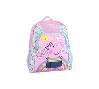 Peppa Pig Girl's Kids Backpack in Pink Peppa Pig Pink One Size