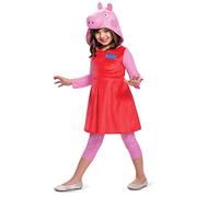 Peppa Pig Girls' Long Sleeve Costume