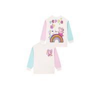 Peppa Pig Girl's Long Sleeve Sweatshirt in Cream | Size: 4-5 Years Peppa Pig Cream 4-5 Years